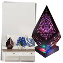 Abajur de chão LED estilo boêmio da marca Xiaxaixu, com design decorativo e iluminação suave para ambientes aconchegantes.