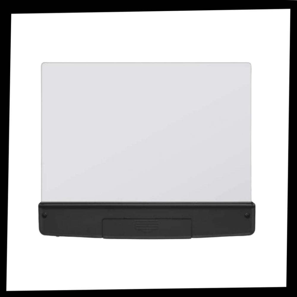 Lâmpada de leitura LED portátil Yks, com luz ajustável, ideal para leitura e estudo em ambientes internos e externos.