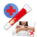 Creme anti-inflamatória para joanetes do pé da marca Aomeily, com ingredientes de alta qualidade, para aliviar dores e inflamações.