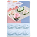 Forma de silicone em formato de mini-coelhinho para bolos e doces, da marca Eastjing, ideal para confeitaria e pâtisserie.