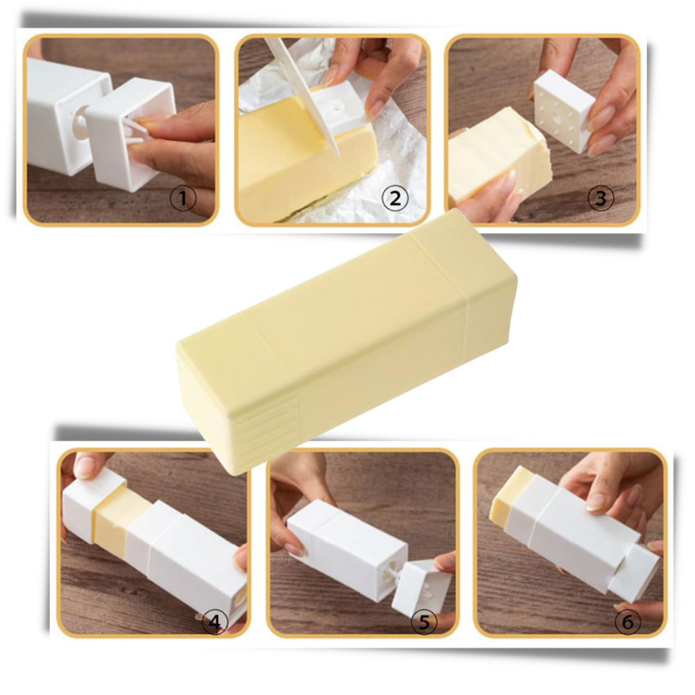 Tartineur e recipiente para manteiga Miarhb, utensílios de cozinha para espalhar manteiga de forma prática e eficiente.