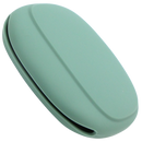 Estojo de silicone verde para acessórios eletrônicos da Dido, ideal para proteger cabos e pequenos dispositivos de áudio.