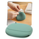 Estojo de silicone Dido para acessórios eletrônicos, compacto e multifuncional, ideal para guardar cabos e pequenos dispositivos.