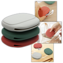Estojo de silicone Dido para acessórios eletrônicos pequenos, ideal para organização de cabos e dispositivos de áudio.