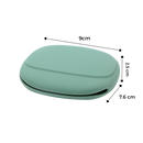 Estojo de silicone Dido para pequenos acessórios eletrônicos, acessórios de áudio, em cor preta com compartimentos compactos.