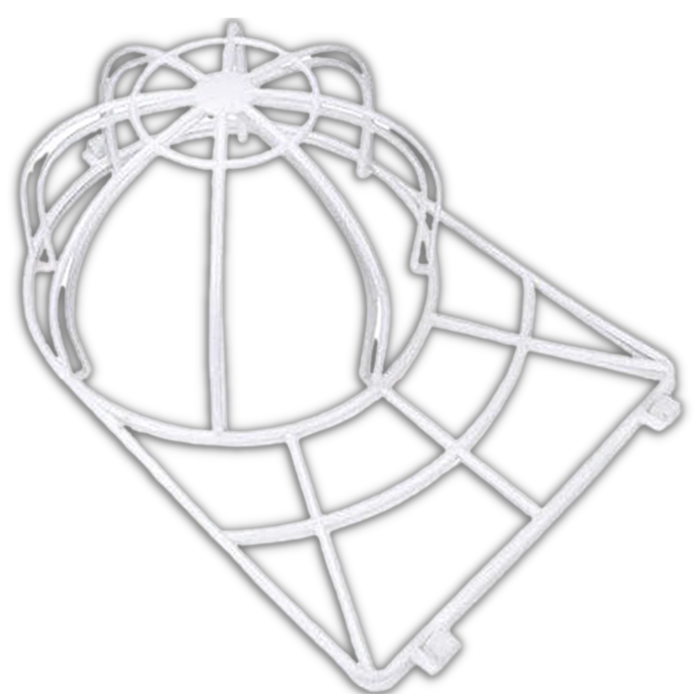 Protège-casquette branco da marca Lzndeal para lavagem em máquina, acessório de vestuário para proteção de bonés.