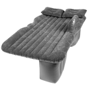 Colchão inflável preto da Nex para assento de carro, ideal para camping e viagens, com superfície confortável e resistente.