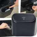 Lixeira para carro Willstar, recipiente de armazenamento de lixo automotivo, com capacidade para resíduos no interior do veículo.