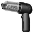 Aspirador de mão sem fio Cbcbtwo, compacto e preto, ideal para limpeza rápida de superfícies e espaços pequenos.