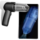 Aspirador de mão sem fio Cbcbtwo com sucção potente, portátil e compacto, ideal para limpeza rápida de superfícies diversas.