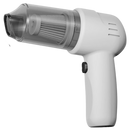 Aspirador de mão sem fio Cbcbtwo branco, compacto e portátil, ideal para limpeza rápida de superfícies e áreas difíceis de alcançar.