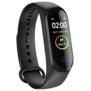 Pulseira de monitoramento de forma e sono Lallcas, acessório de fitness com visor digital, para acompanhar atividades físicas e descanso.