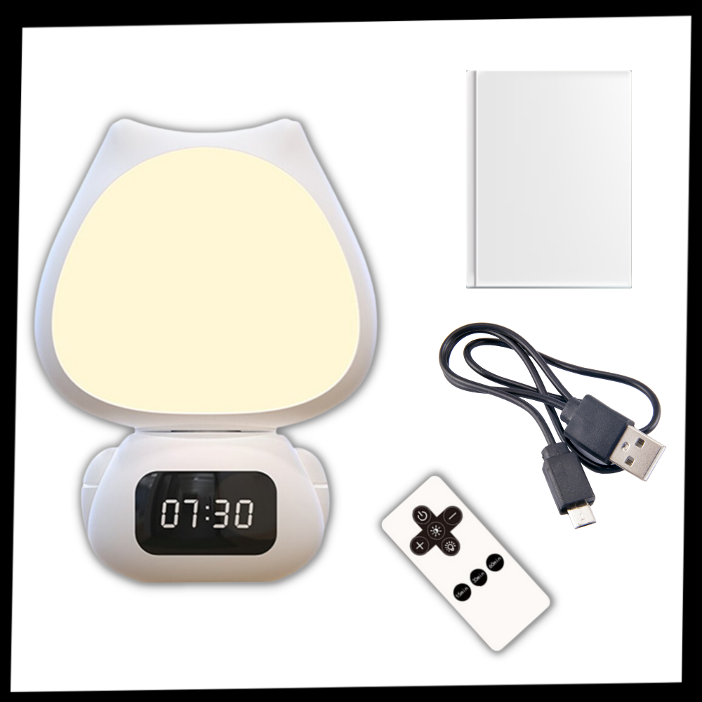 Lâmpada de cabeceira com controle remoto da marca Munchen, luminária moderna para quarto, com luz ajustável e design elegante