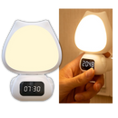 Lâmpada de cabeceira portátil da marca Munchen com controle remoto, iluminação suave e design moderno para quartos.