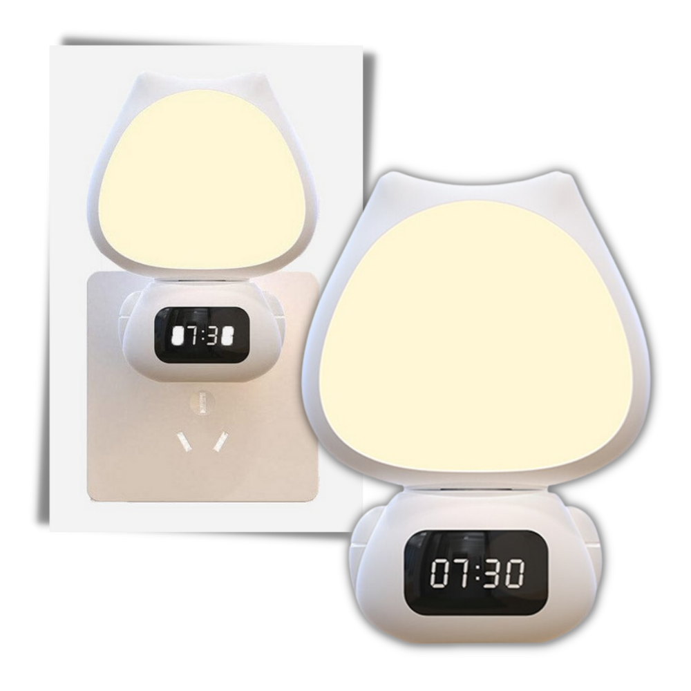 Lâmpada de cabeceira Munchen com design recarregável e controle remoto, iluminação moderna para quarto.