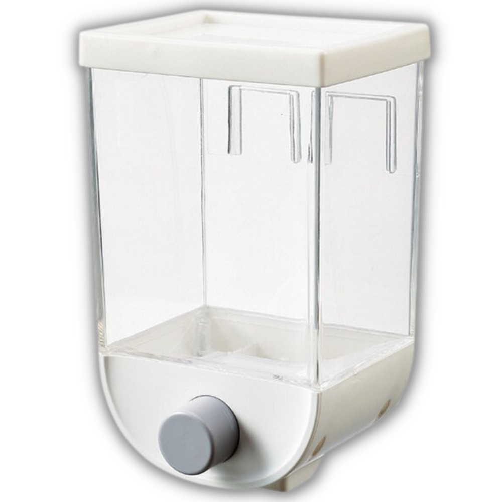 Distribuidor mural de cereais Romacci, recipiente de 1000ml para armazenamento de alimentos secos na cozinha.