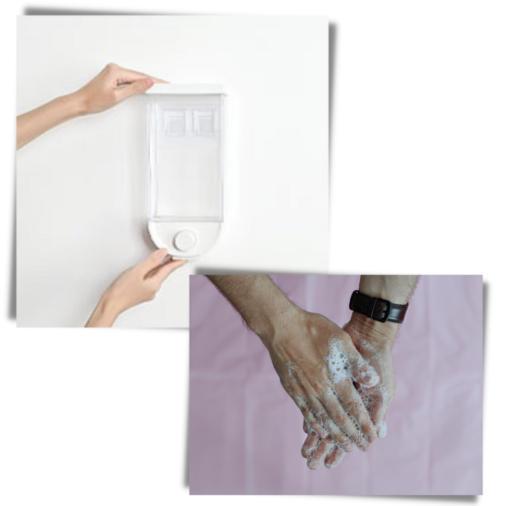 Distributeur mural de céréales Romacci, acessório de cozinha com recipiente de vidro transparente para armazenamento de cereais.