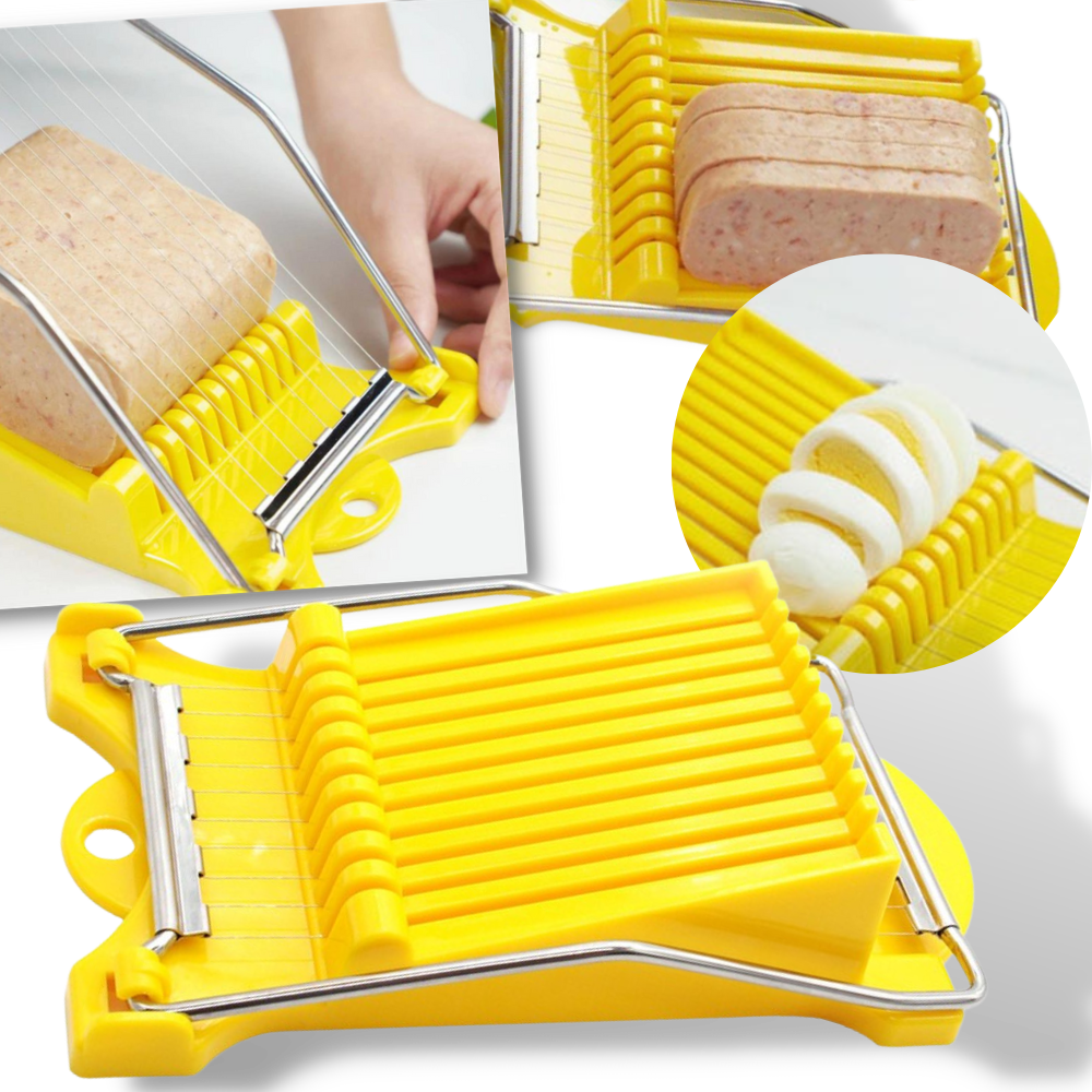 Foeses utensílio de cozinha para fatiar alimentos, com lâmina para cortar queijos, alimentos em fatias finas.