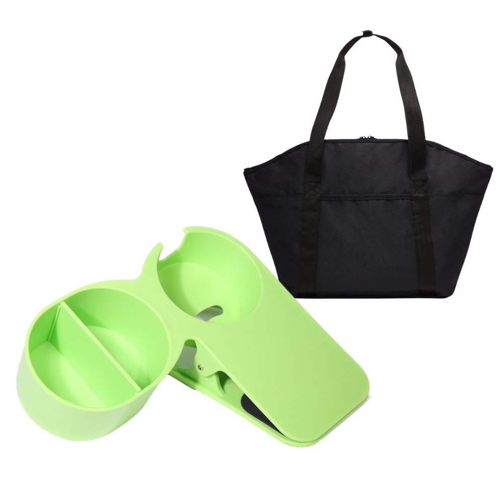 Suporte para copo com clip, acessório de cozinha Dynwave, portátil, com design prático para segurar bebidas com facilidade
