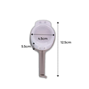 Clips para sacos de armazenamento alimentício Zavarea com tampas, pacote com duas unidades, práticos para fechar alimentos de forma segura.