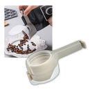Conjunto de 2 clipes para sacos alimentares com tampa da marca Zavarea, usados para fechar e conservar alimentos.