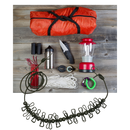 Varal de camping extensível Sodial de 4 metros, produto de lavanderia para secar roupas ao ar livre.
