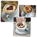 Caneta decorativa para café Daciye, acessório de pequeno eletrodoméstico para criar arte em bebidas.