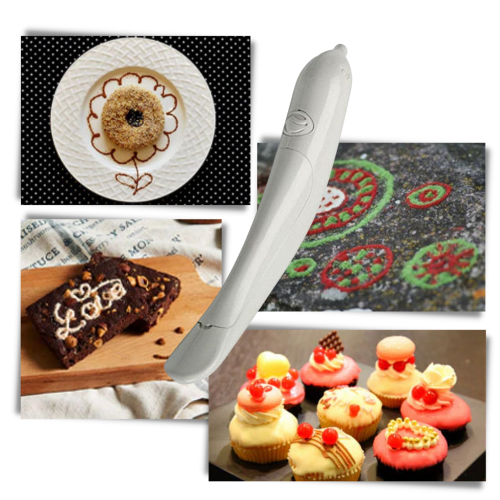 Caneta decorativa para café Daciye, acessório de pequeno eletrodoméstico, ideal para decorar e personalizar bebidas de café.