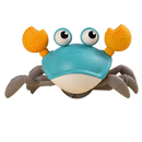 Brinquedo de caranguejo Mountdog com detector de movimento, azul, feito de plástico, ideal para crianças e diversão ao ar livre.