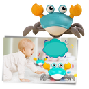 Brinquedo de borboleta com sensor de movimento da marca Mountdog, estimulando o desenvolvimento infantil com cores vibrantes.
