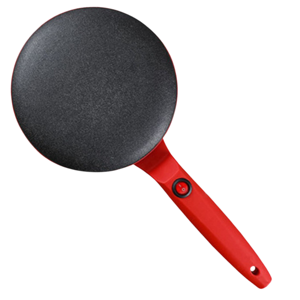 Crepière elétrica antiaderente Nutrichef, placa de cozimento para fazer crepes e panquecas, com superfície não grudante.