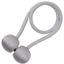 Conjunto de 2 presilhas magnéticas cinza para cortinas, acessórios para tratamento de janelas, marca Aetomce.