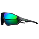 Óculos de sol polarizados para ciclismo da marca genérica, com armação esportiva e lentes resistentes ao sol.