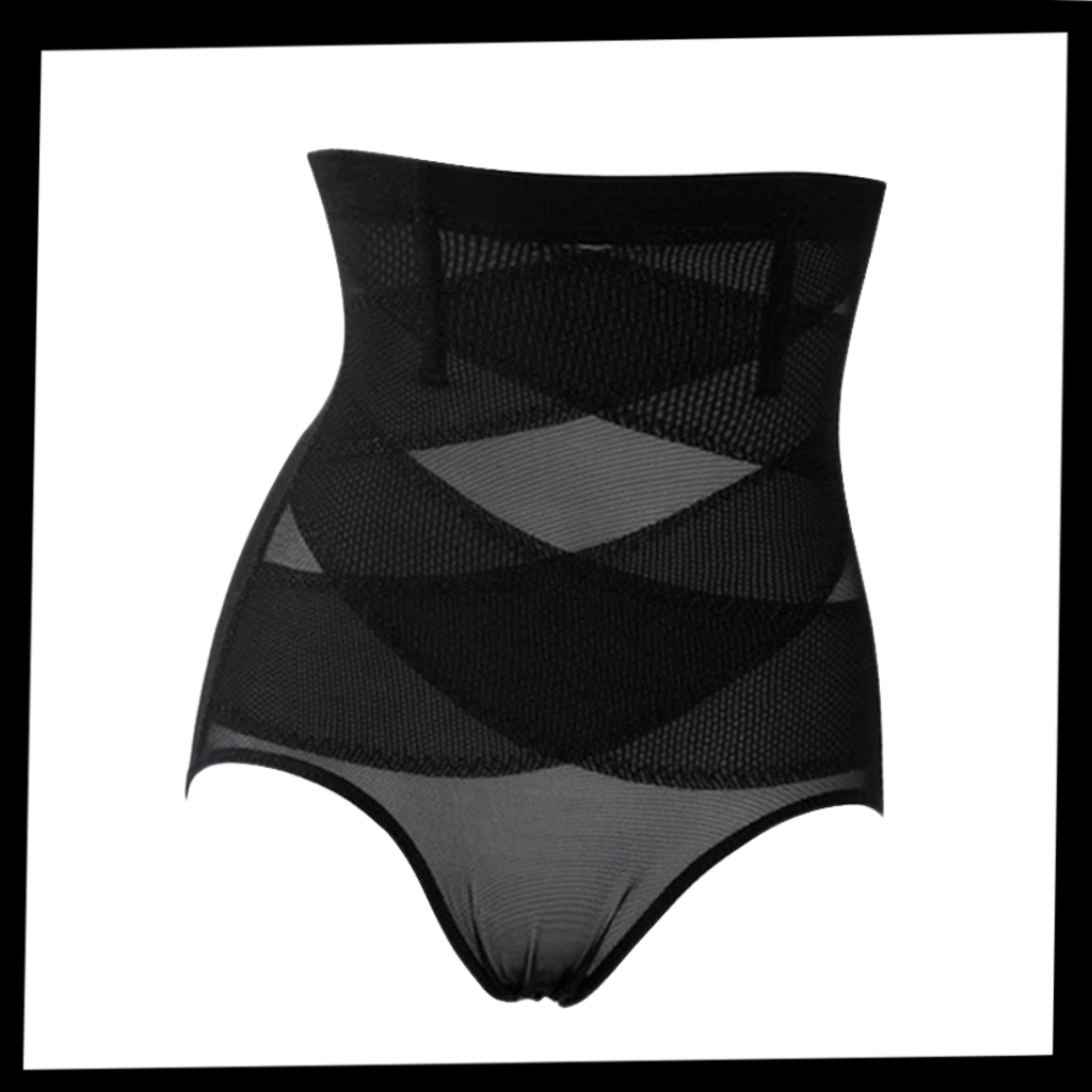 Soutien-gorge de maintien à compression croisée Lilvigor, design amincissant pour modelar la silhouette abdominale.