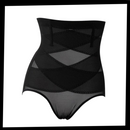 Soutien-gorge de maintien à compression croisée Lilvigor, design amincissant pour modelar la silhouette abdominale.