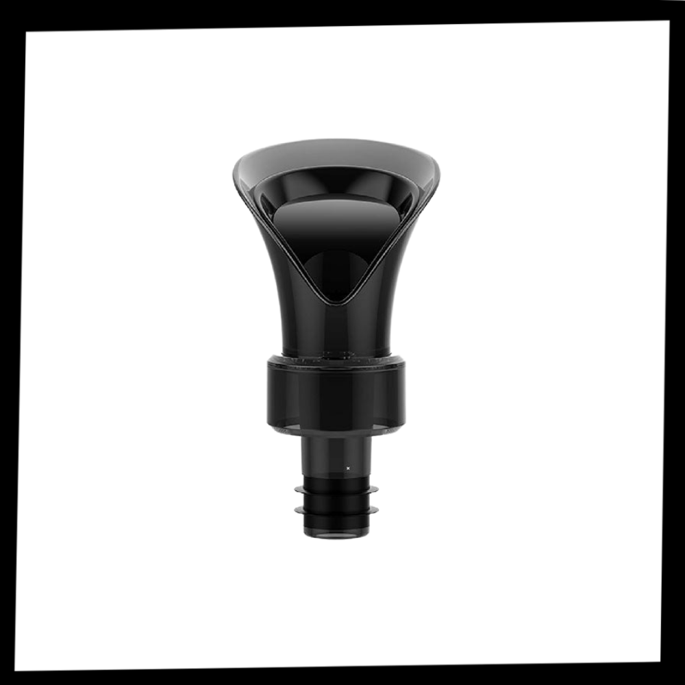 Decantador de vinho 2-em-1 com tampa da marca Tboline, acessório de bar para servir e armazenar vinho com elegância.