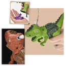 Figurine de dinossauro Sesaver, pistolet dinossauro que solta fogo, parte de brinquedos e figurines.