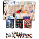 Bonecos de Halloween colecionáveis da Wjkb, conjuntos de figuras para crianças, com detalhes festivos e assustadores.