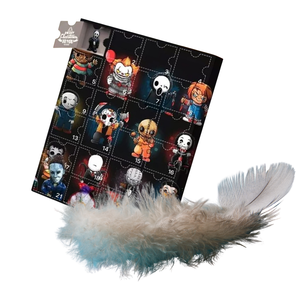 Bonecas de Halloween colecionáveis Wjkb, conjunto de figuras leves e portáteis para crianças.