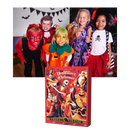 Bonecas de Halloween de coleção para crianças, figuras e conjuntos da marca Wjkb, com tema assustador e divertido.