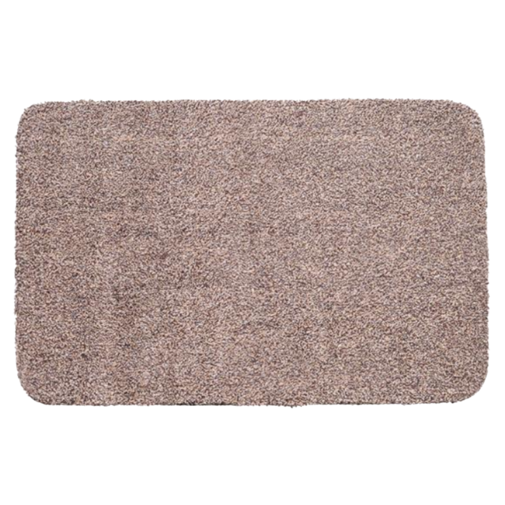 Tapete antiderrapante absorvente para chão, marca 5 Star Super Deals, em cor marrom, ideal para secar e proteger pisos.