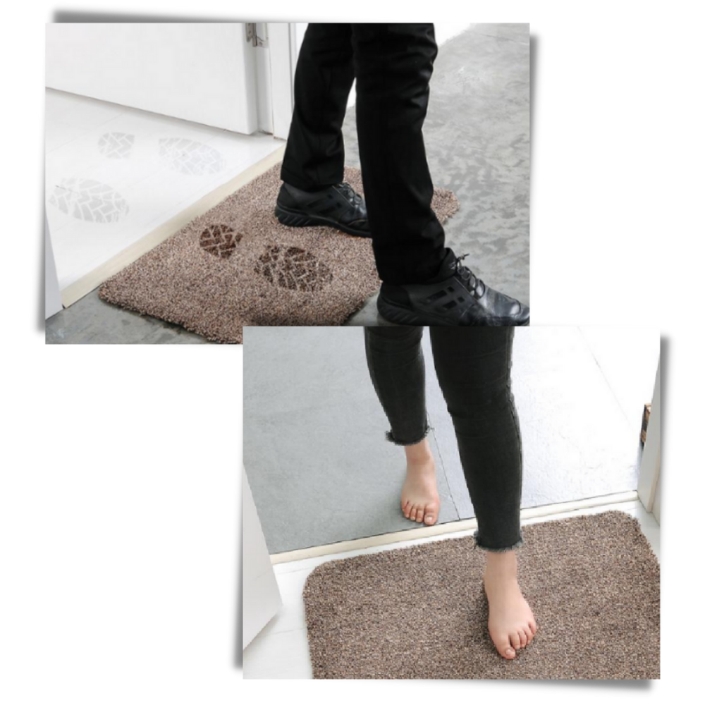 Tapete antiderrapante absorvente da 5 Star Super Deals, ideal para secar e proteger pisos com superfície macia e resistente.