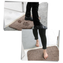 Tapete antiderrapante absorvente da 5 Star Super Deals, ideal para secar e proteger pisos com superfície macia e resistente.