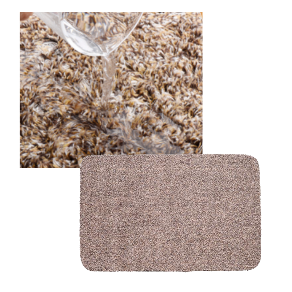 Tapete antiderrapante absorvente da 5 Star Super Deals, ideal para seções de chão e tapetes, com superfície macia e altamente absorvente.