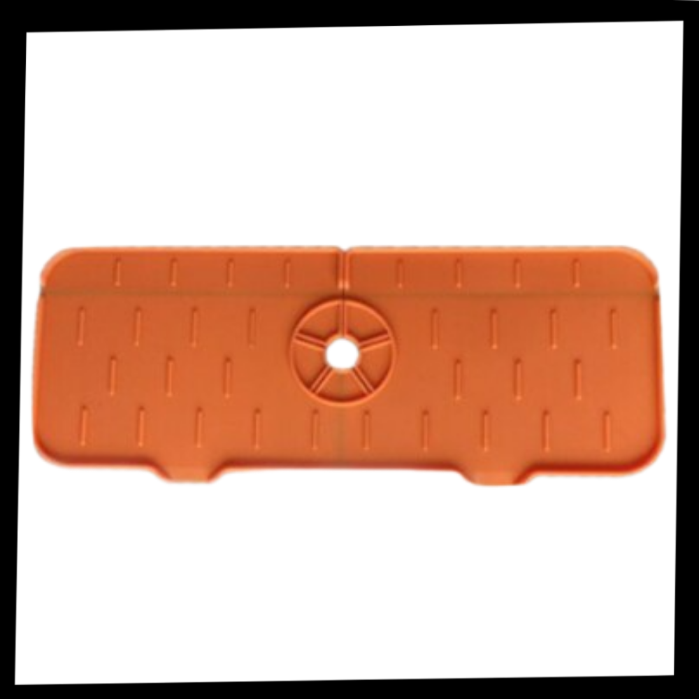 Tapete de silicone anti-evacuação para pia, acessório para eletrodomésticos da marca Baolian, com superfície antiderrapante e fácil de limpar.