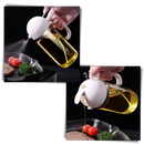 Borrifador de óleo genérico com design duplo, para vaporizar ou verter óleo em utensílios de cozinha.