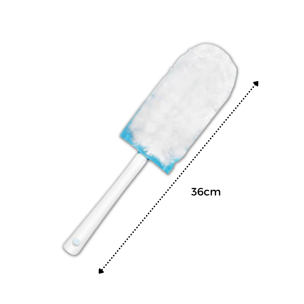 Plumeau eletrostático descartável Parezy para limpeza doméstica, com fibras macias e design leve para remoção eficiente de poeira