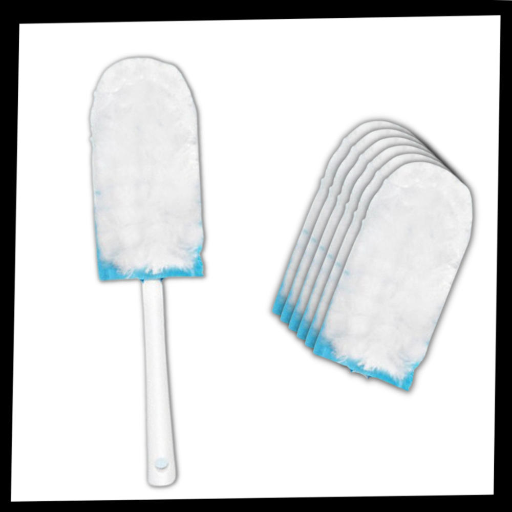 Pacote de 27 plumas de limpeza eletrostáticas descartáveis Parezy para limpeza doméstica eficiente.