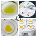 Conjunto de 6 cozinheiros de ovos Viitech, eletrodoméstico de cozinha para cozinhar ovos de forma rápida e prática.