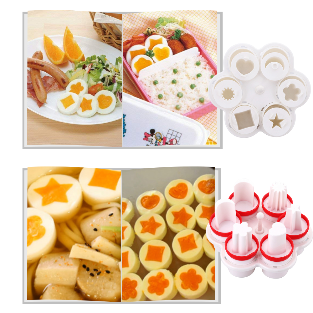 Conjunto de 6 cozinheiros de ovos Viitech, eletrodoméstico de cozinha para cozinhar ovos de forma prática e eficiente.